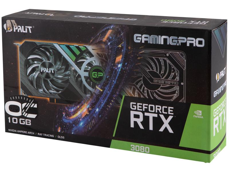 Placa de Vídeo Palit GeForce RTX 3080 10GB - GDDR6X 320 bits